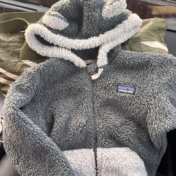 Patagonia Other - Patagonia Baby Furry Friends Fleece Hoody 100% polyester fleece size 12-18 month
